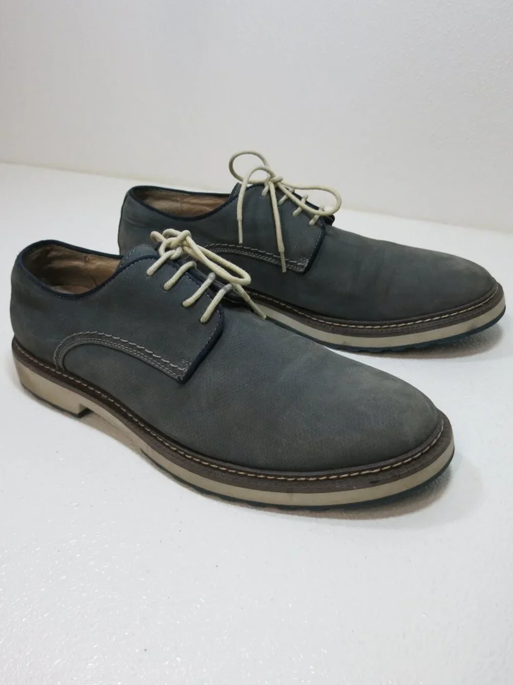 1901 Suede Leather Casual Oxfords Comfort Dress Footwear Shoes Men's 10 M